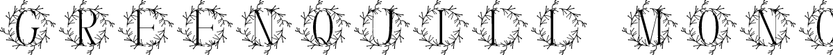 Greenquill Monogram