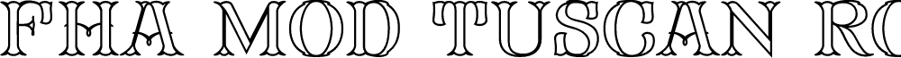 FHA Mod Tuscan Roman Open NCV