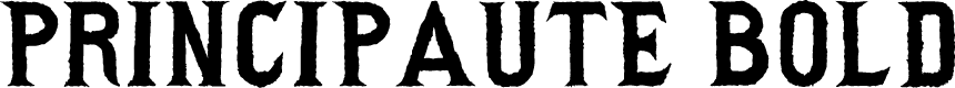 Principaute Bold