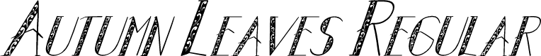 Autumn Leaves Regular