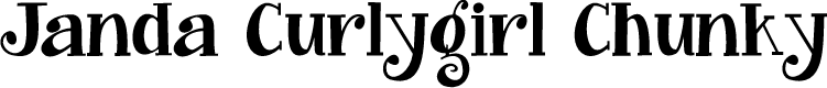Janda Curlygirl Chunky