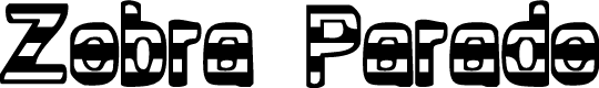 Zebra Parade