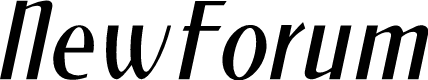 NewForumLight Italic