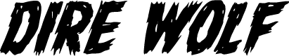 Dire Wolf Italic