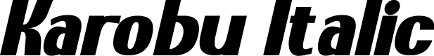Karobu Italic