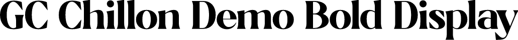 GC Chillon Demo Bold Display