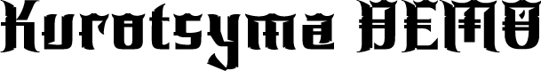 Kurotsyma DEMO