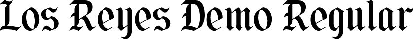 Los Reyes Demo Regular