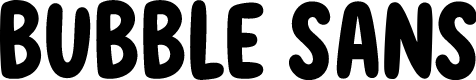 Bubble Sans