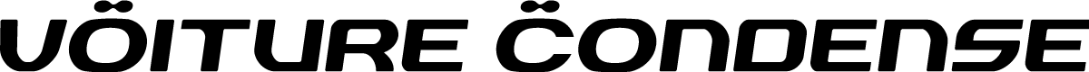 vOiture Condensed Semi-Italic