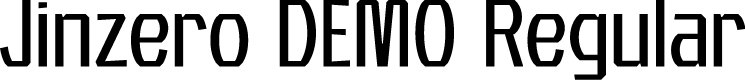 Jinzero DEMO Regular