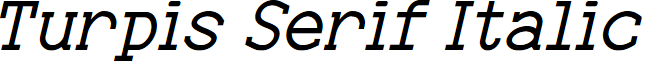Turpis Italic