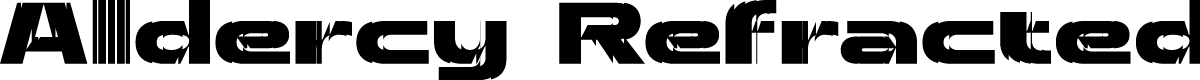Aldercy Refracted Regular Demo