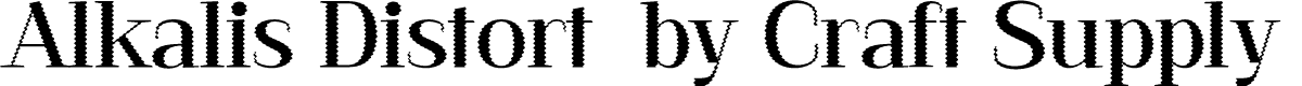 Alkalis Distort-Regular Demo