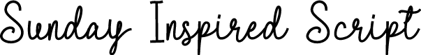 Sunday Inspired Script
