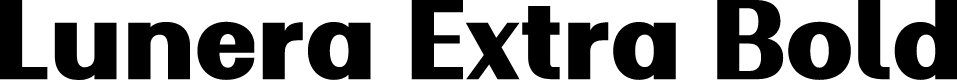 Lunera Extra Bold