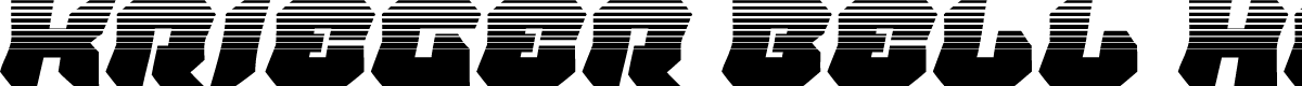 Krieger Bell Halftone Italic