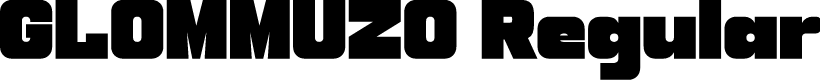 GLOMMUZO Regular