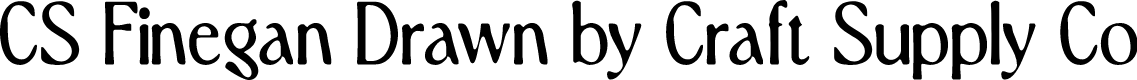 CSFineganDrawn-Regular Demo