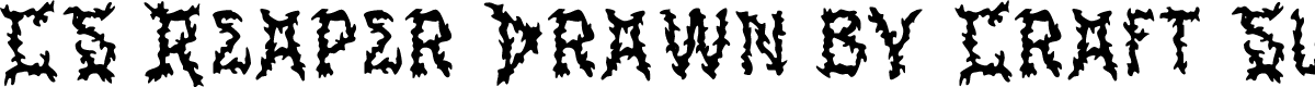 CSReaperDrawn-Regular Demo