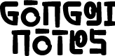 Gonggi Notes Personal Use