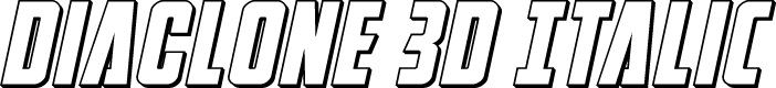 DiaClone 3D Italic