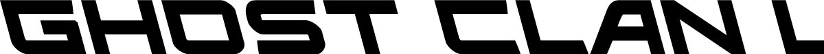 Ghost Clan Leftalic