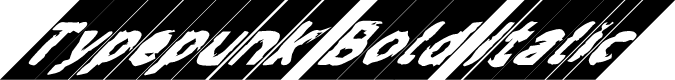 Typepunk Bold Italic