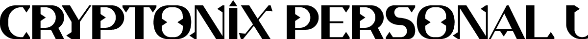 Cryptonix PERSONAL USE ONLY!