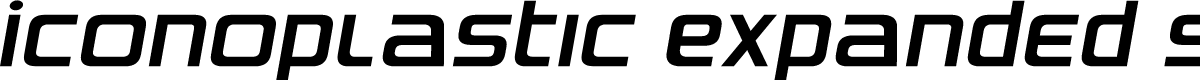 Iconoplastic Expanded Semi-Ita