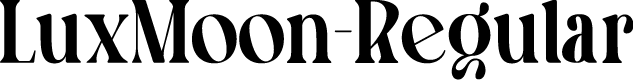 LuxMoon-Regular