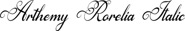 Arthemy Rorelia Italic