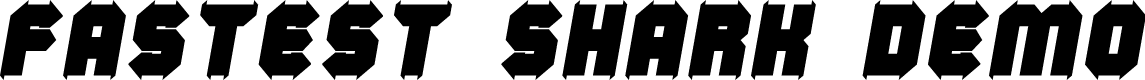 Fastest Shark Demo
