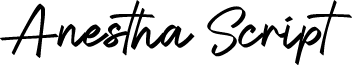 Anestha Script Italic
