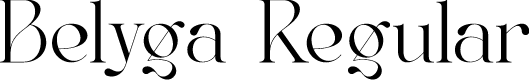 Belyga Regular