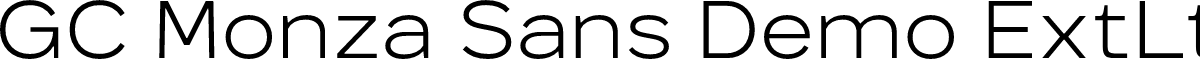 GC Monza Sans Demo ExtLt SemExp
