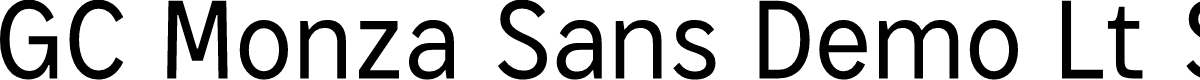 GC Monza Sans Demo Lt SmCn
