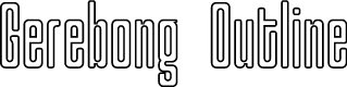 Gerebong Outline