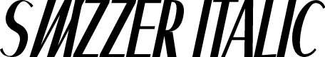 SWIZZER ITALIC
