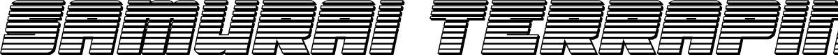 Samurai Terrapin Chrome Italic
