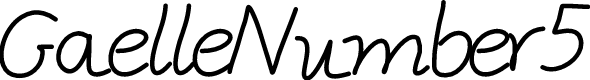 GaelleNumber5