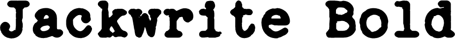 Jackwrite Bold