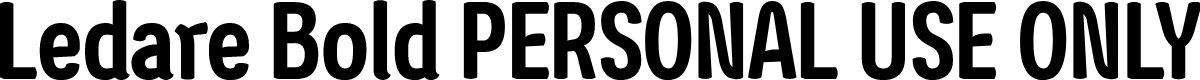 Ledare Bold PERSONAL USE ONLY
