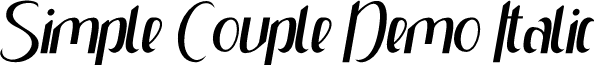 Simple Couple Demo Italic