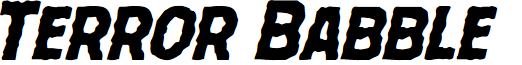 Terror Babble Italic
