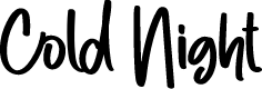 Cold Night