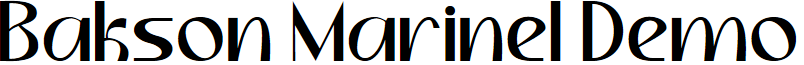Bakson Marinel Demo