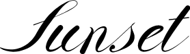 Sunset