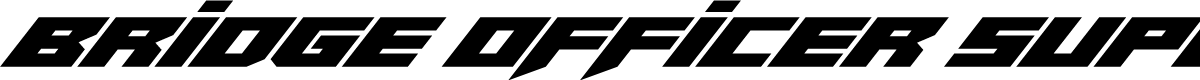 Bridge OFFicer Super-Italic