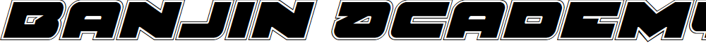 Banjin Academy Italic